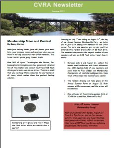 Summer 2011 CVRA Newsletter